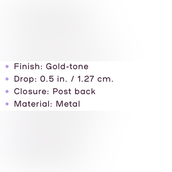 Claire's Gold-tone Faux Pearl and Pink Cubic Zirconia Heart Earrings - Picture 4 of 9